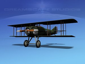 3d spad xiii xii fighters model