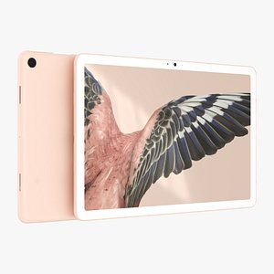 Google Pixel Tablet Rose 3D model