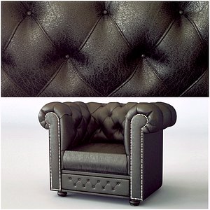 Chesterfield Classic Chair Antique Brown