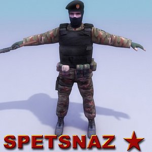 3ds max spetsnaz commando games