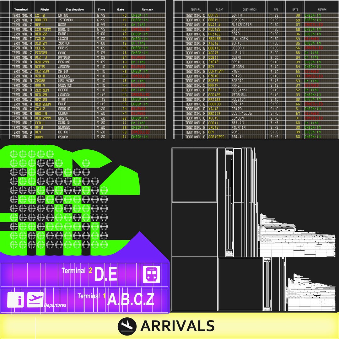 Airport Timetable model https://p.turbosquid.com/ts-thumb/NK/c2xAU9/YB/12/png/1645955072/1920x1080/fit_q87/6dd98e620d4696e5dbacd41f0b6a061076f15e0f/12.jpg