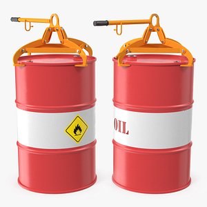 Vertical Drum Lifting Tongs with Barrel