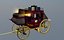 3d stagecoach luggage model