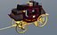 3d stagecoach luggage model