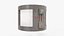 Tritium Container Hydrogen-3 Low-poly