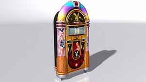 jukebox 3D model