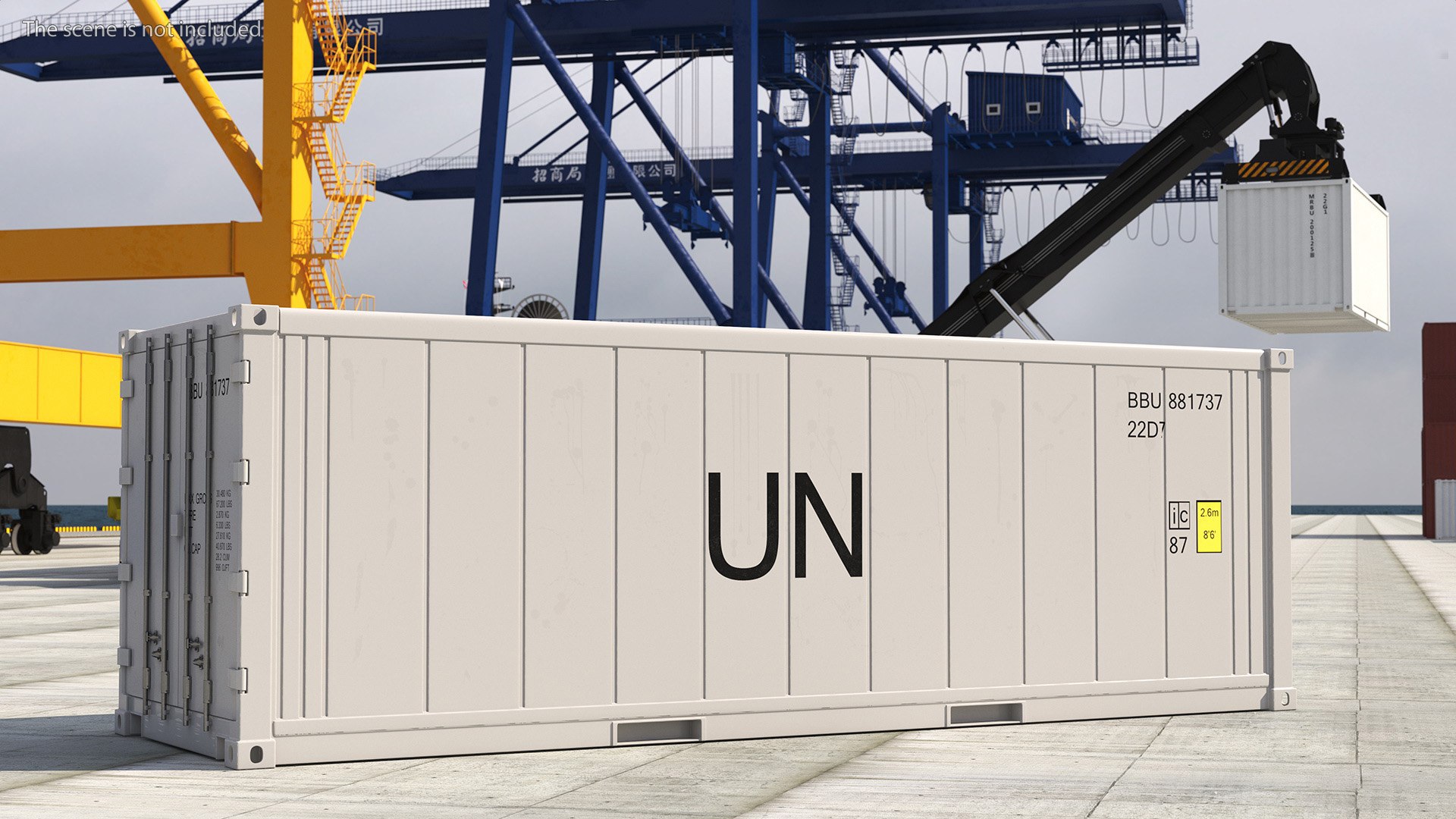 Refrigerated Sea Container 3D model - TurboSquid 2178962
