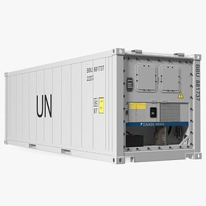 Refrigerated Sea Container 3D model