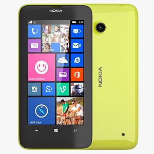 Nokia Lumia 630/635 Dual SIM  yellow