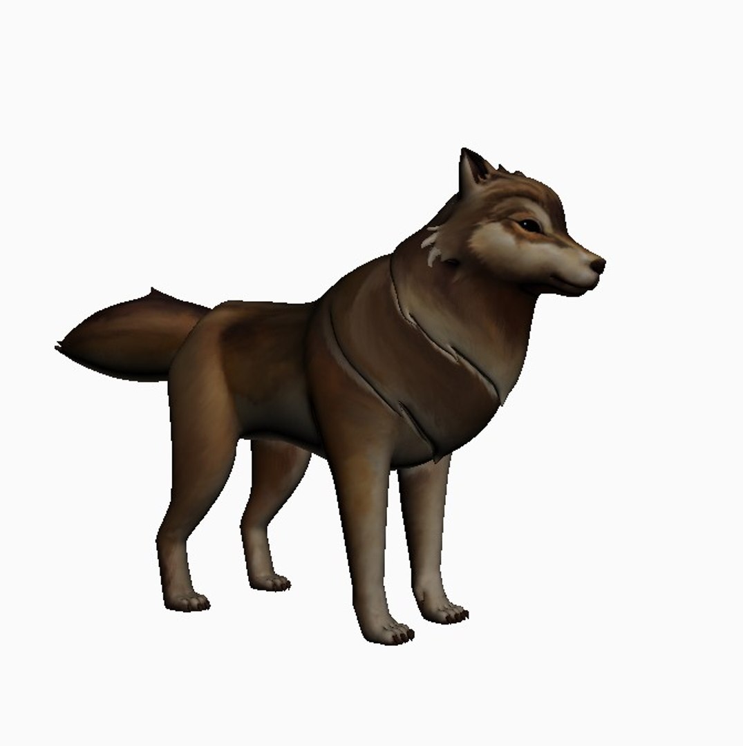 3D Wolf Ready Games - TurboSquid 1247891