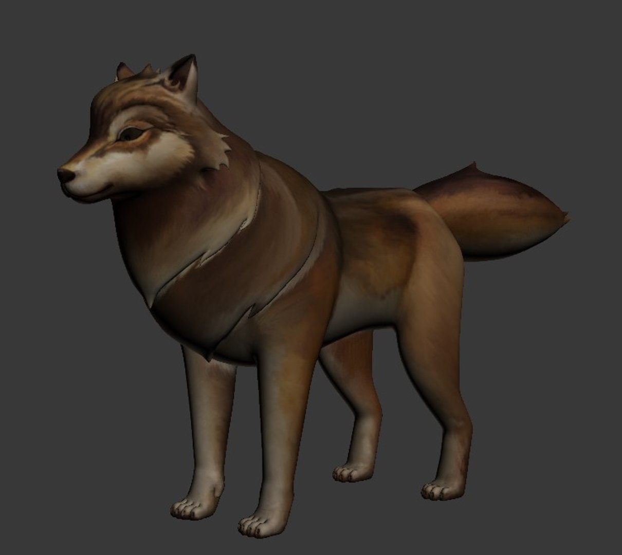 3D Wolf Ready Games - TurboSquid 1247891