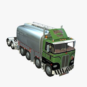 352 truck twin steer 3d lwo