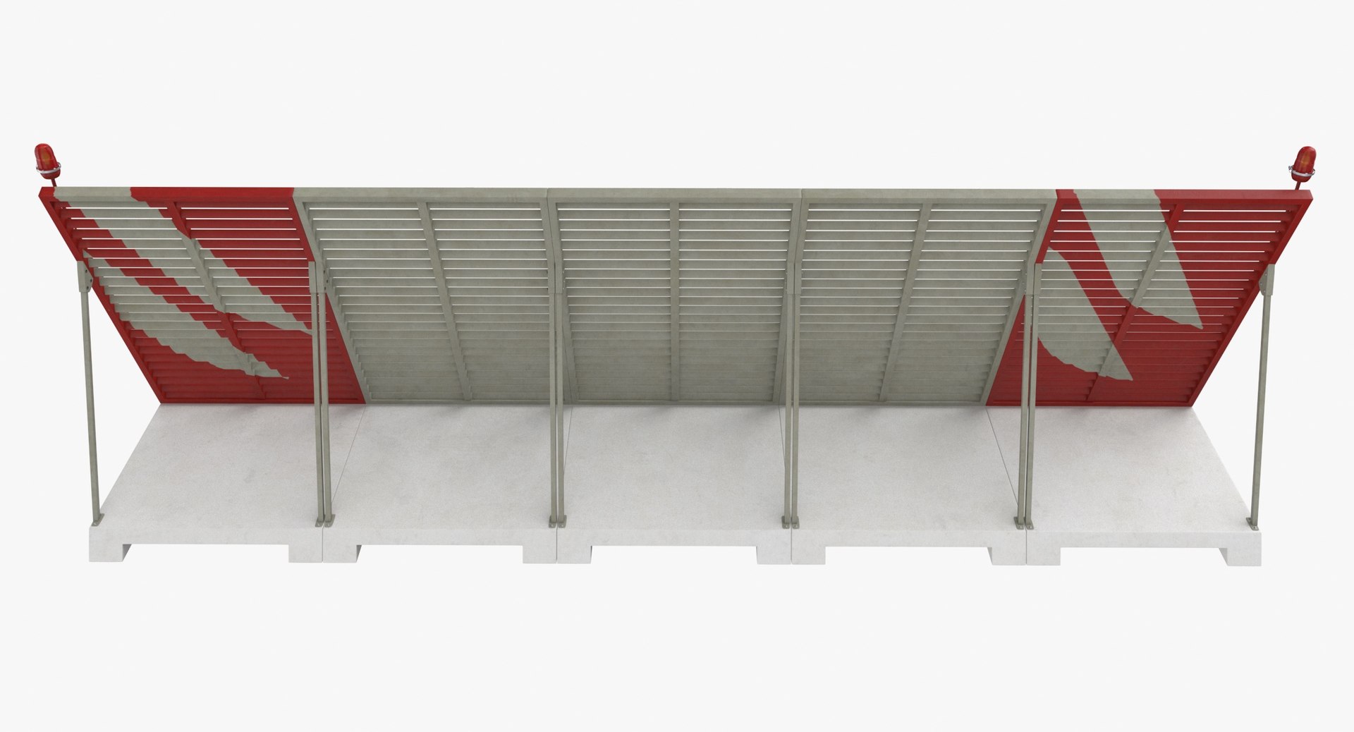 3D Model Jet Blast Deflector TurboSquid 2052871