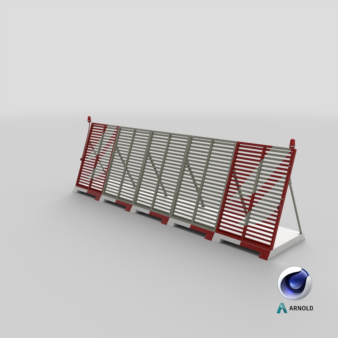 3D Model Jet Blast Deflector - TurboSquid 2052871