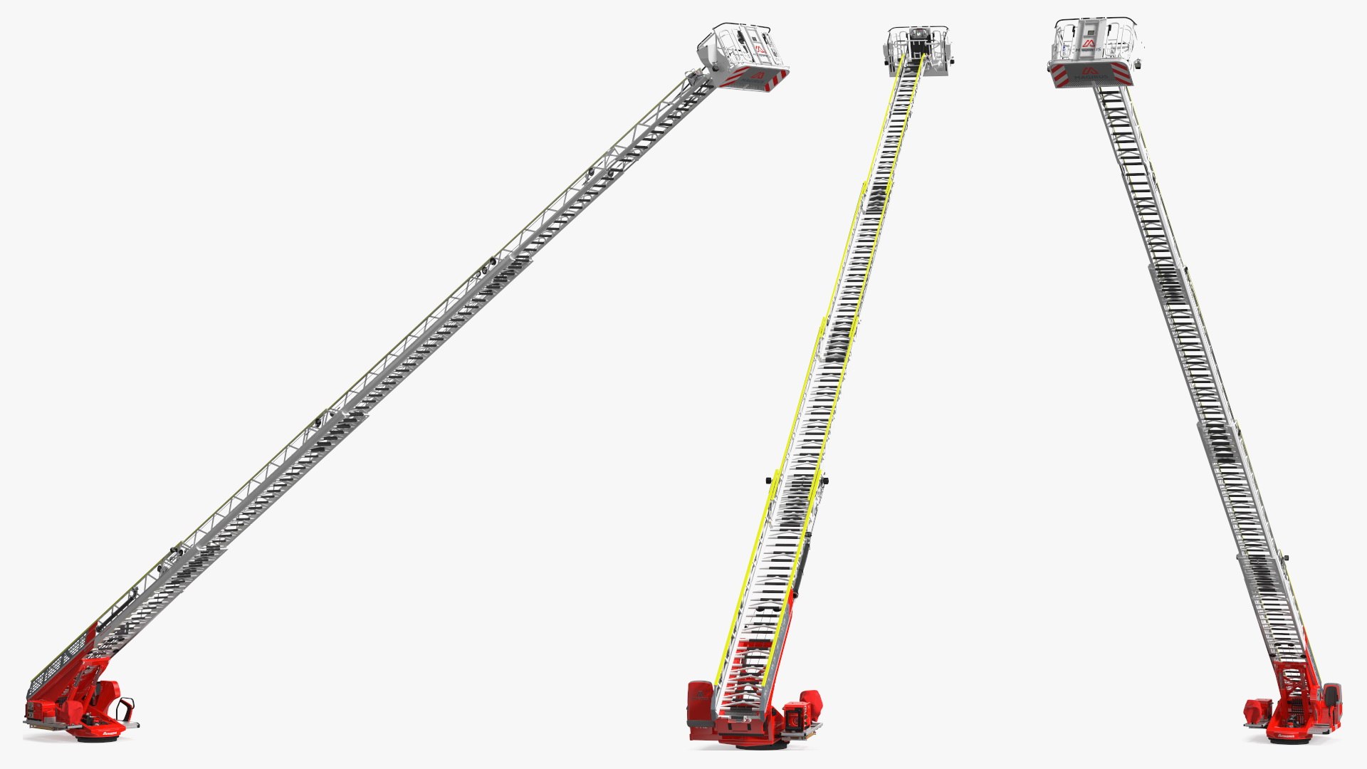 M32l turntable ladder rigged 3D model - TurboSquid 1708313