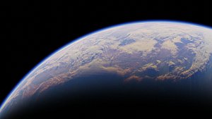 3D Earth high Photorealistic 16K textures model