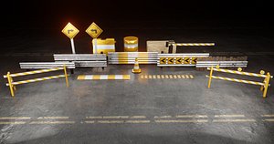 Asset Race Track 3D model