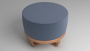 footstool 3D model