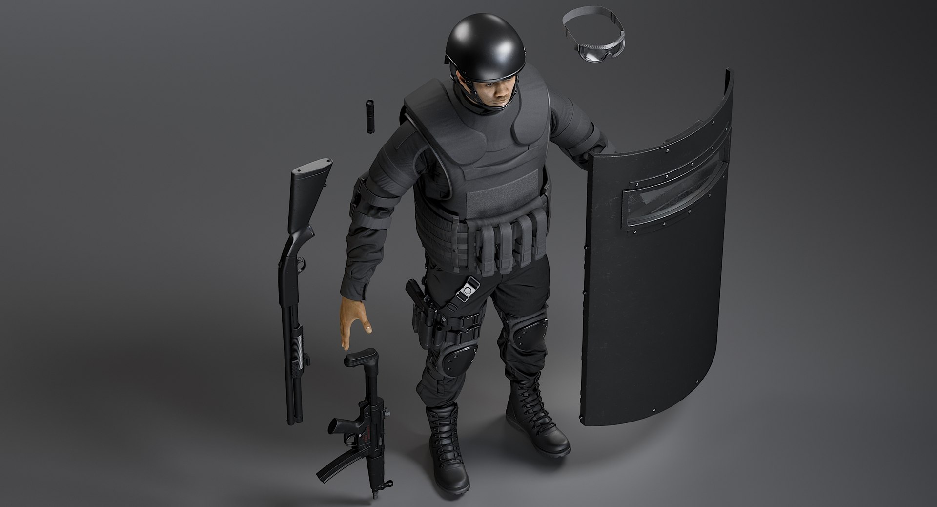 3D uniform swat equipment model https://p.turbosquid.com/ts-thumb/NL/9MmrJU/nloEZzuW/_view02/jpg/1573476978/1920x1080/fit_q87/22eee440ccab8b76d65e25cd65451a17322dea86/_view02.jpg