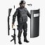 3D uniform swat equipment model