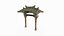 古代アジア建築の門