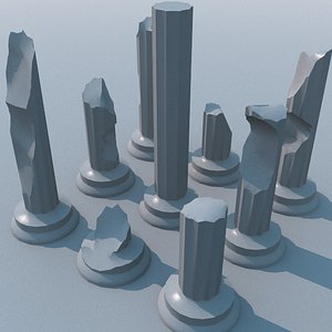 Ruined pillars