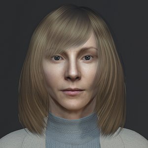 Najwa Nimri Character 3D