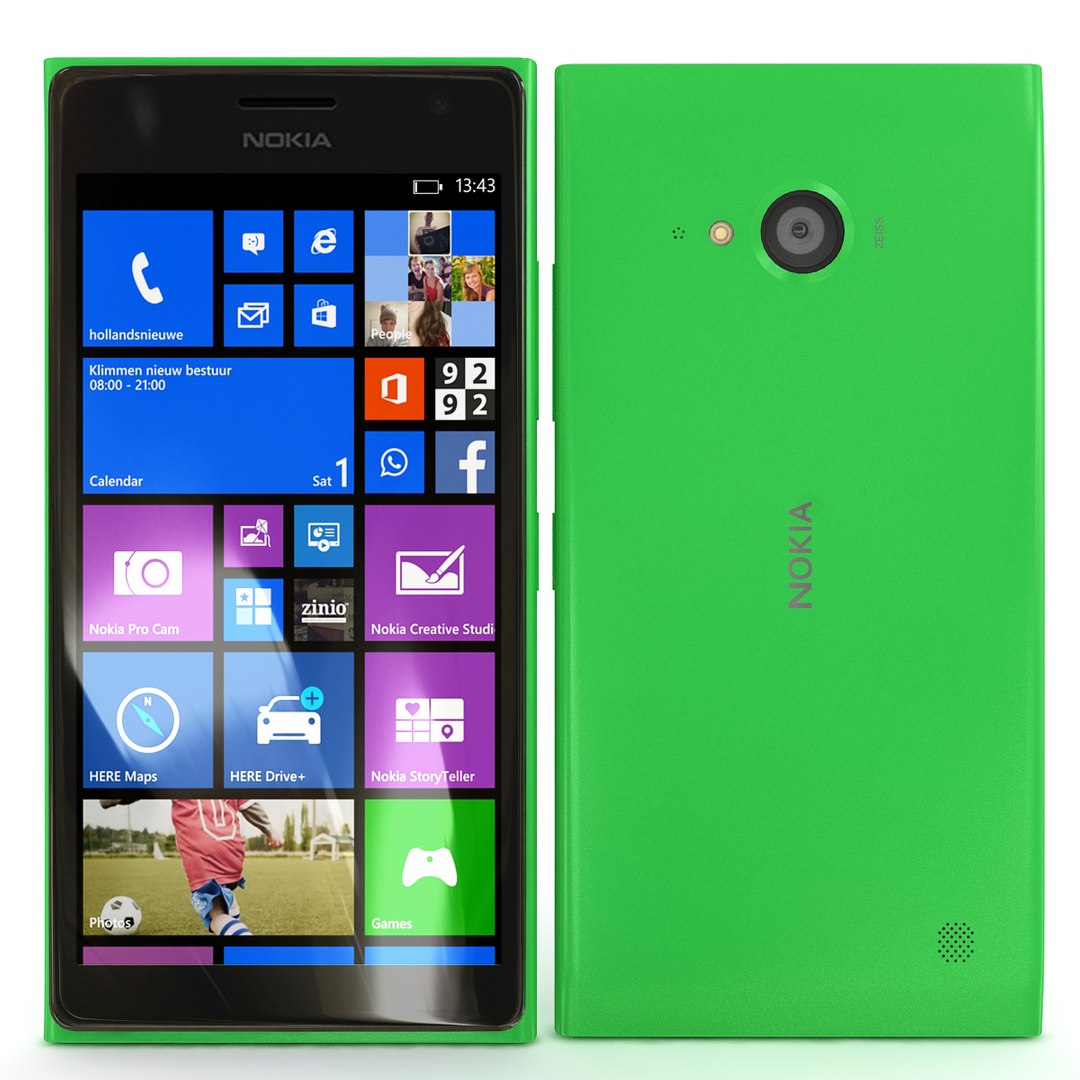 nokia lumia green