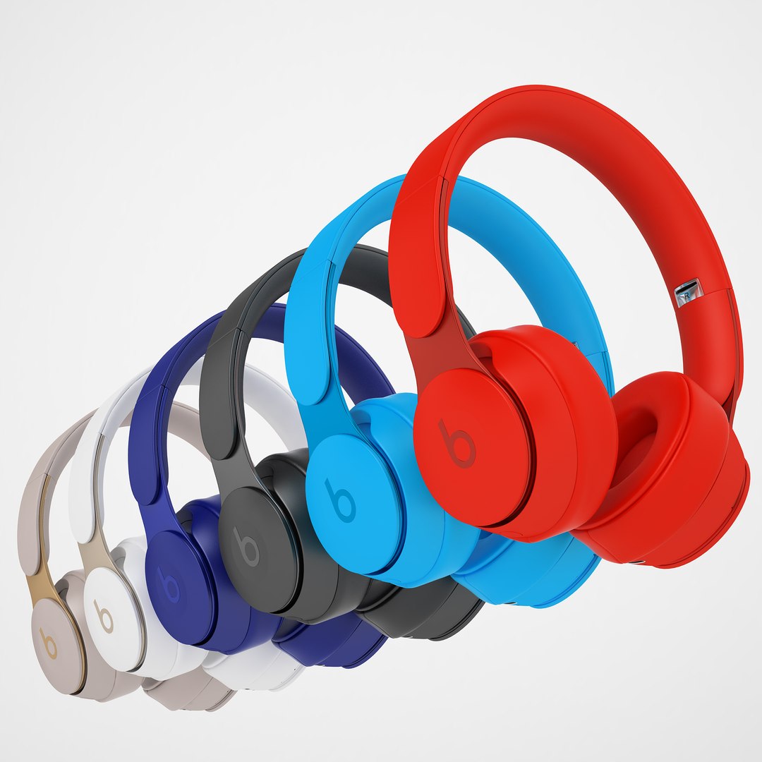 Beats Solo Pro 2019 3D Model TurboSquid 1473791