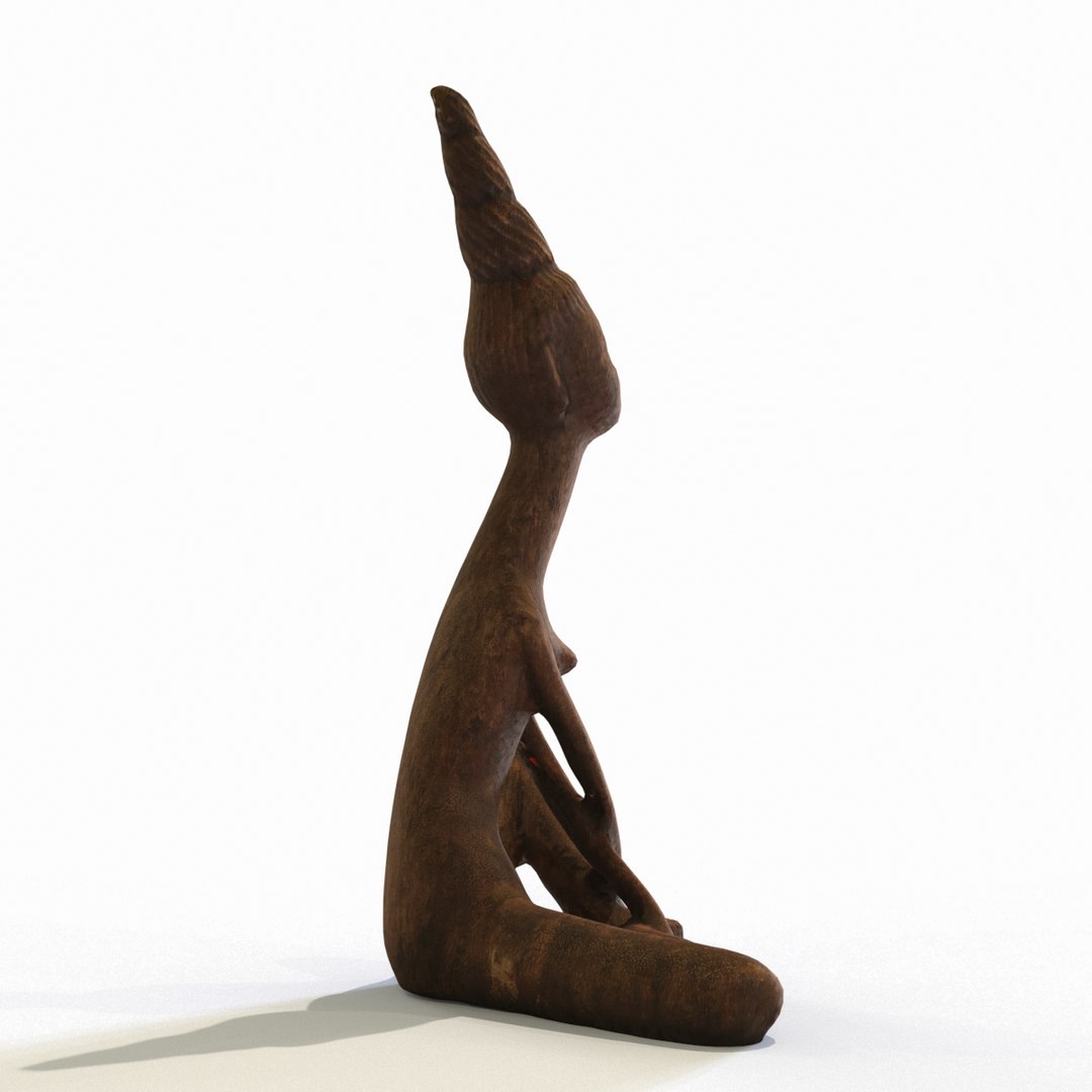 3D model wooden figure decorating - TurboSquid 1445989