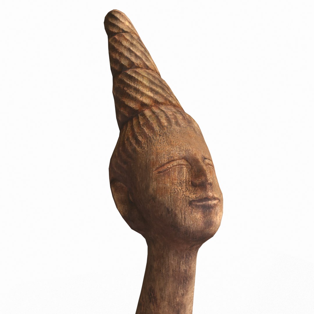 3D model wooden figure decorating - TurboSquid 1445989