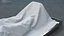 Dead Man Body Covered with White Sheet