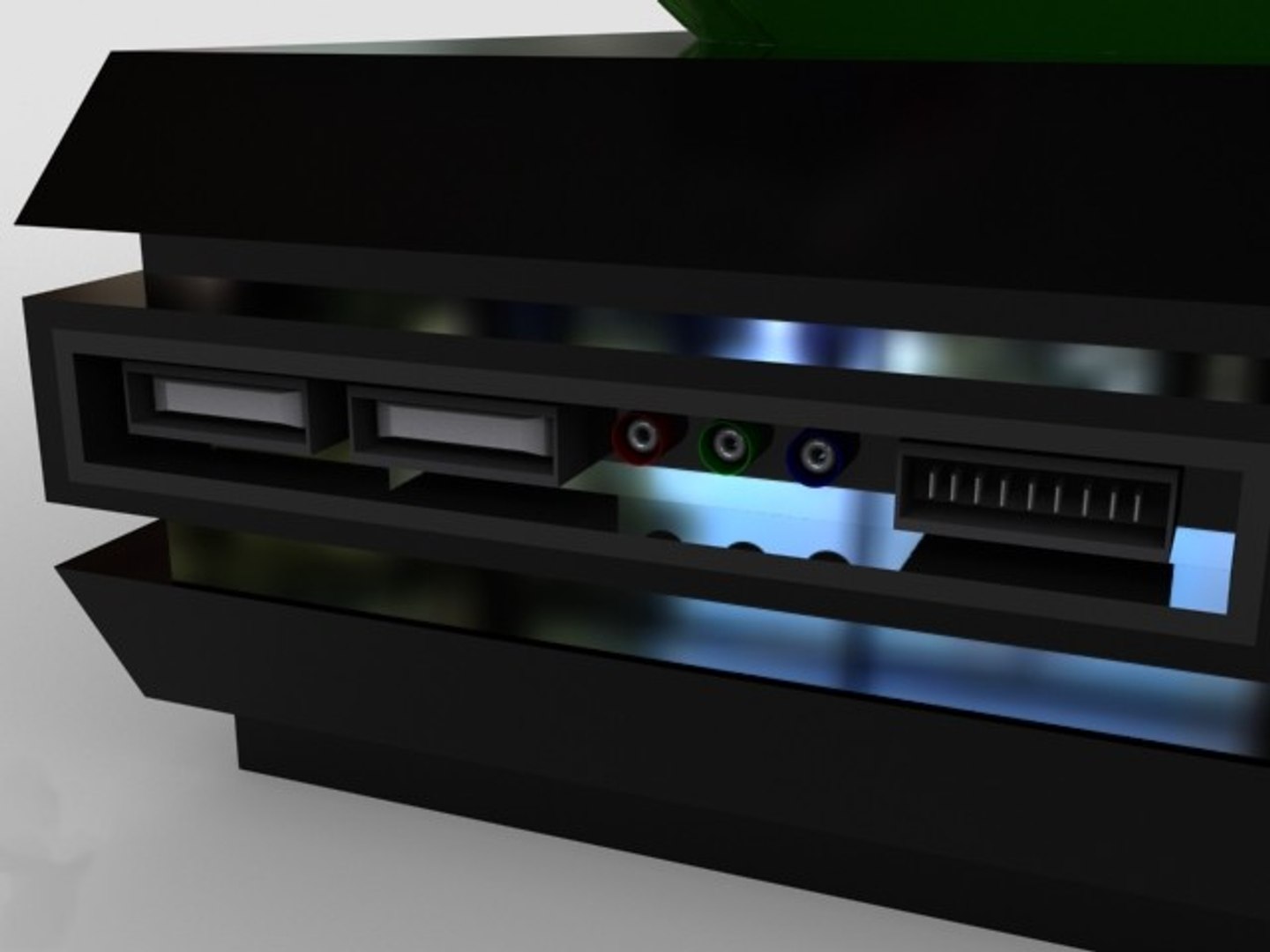 Okama Gamesphere Games Console 3d Model