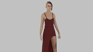 3D model Woman