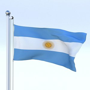Animated Argentina Flag