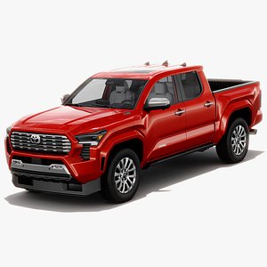 3D Toyota Tacoma 2024 with interior