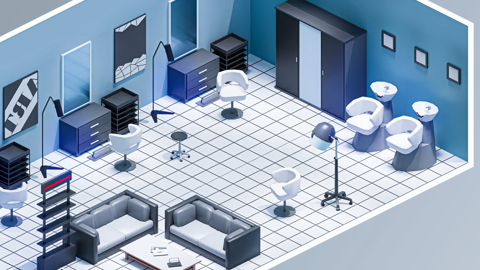 Room 67 3D Model - TurboSquid 2154243