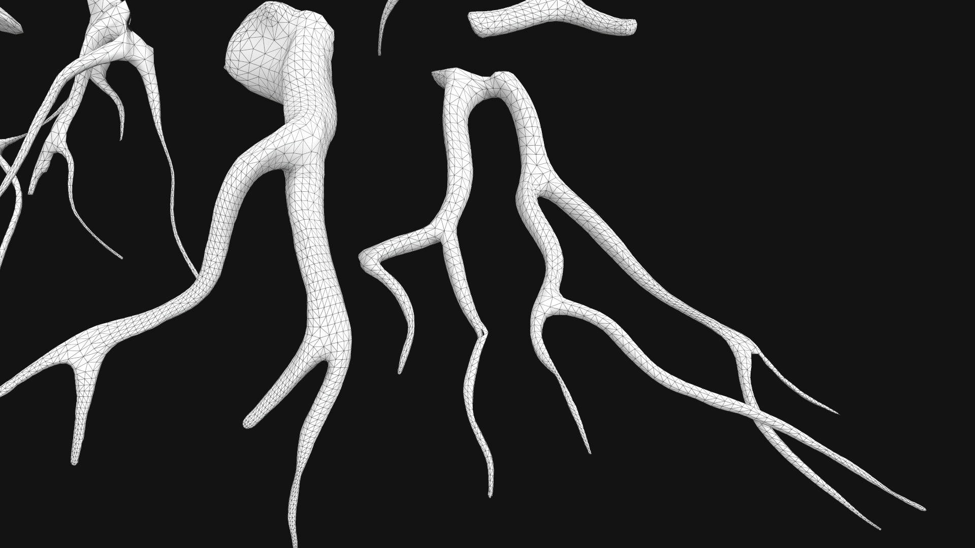 Tree Roots V4 PBR Model - TurboSquid 2283728