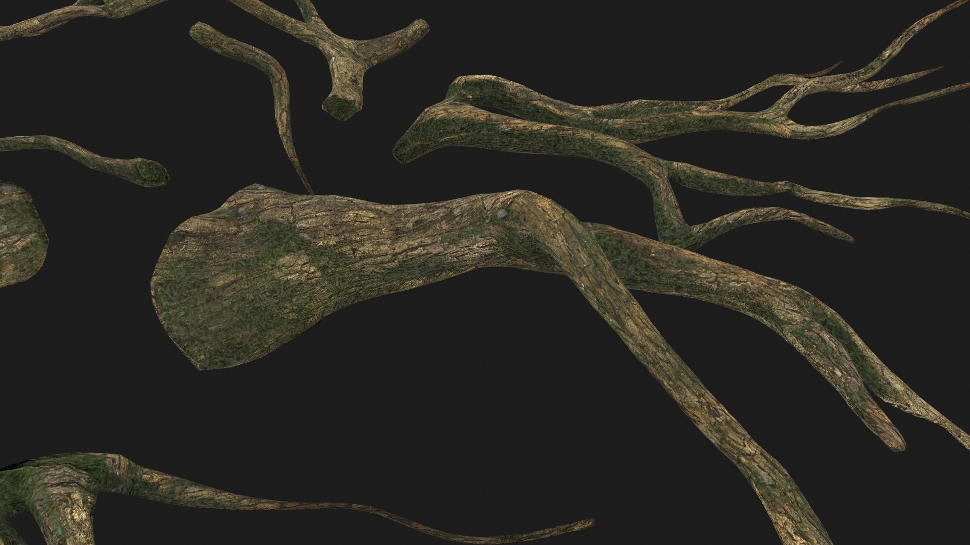 Tree Roots V4 PBR Model - TurboSquid 2283728