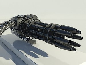 Gatling Gun - 3ds Max2010 - Mental Ray