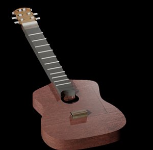Wood Guitar
