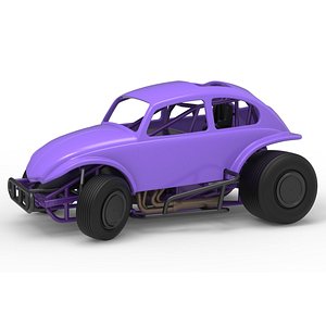 Super rod Version 3 while turning Scale 1 to 25 3D model