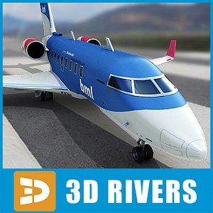 Bombardier challenger 605 02 by 3DRivers