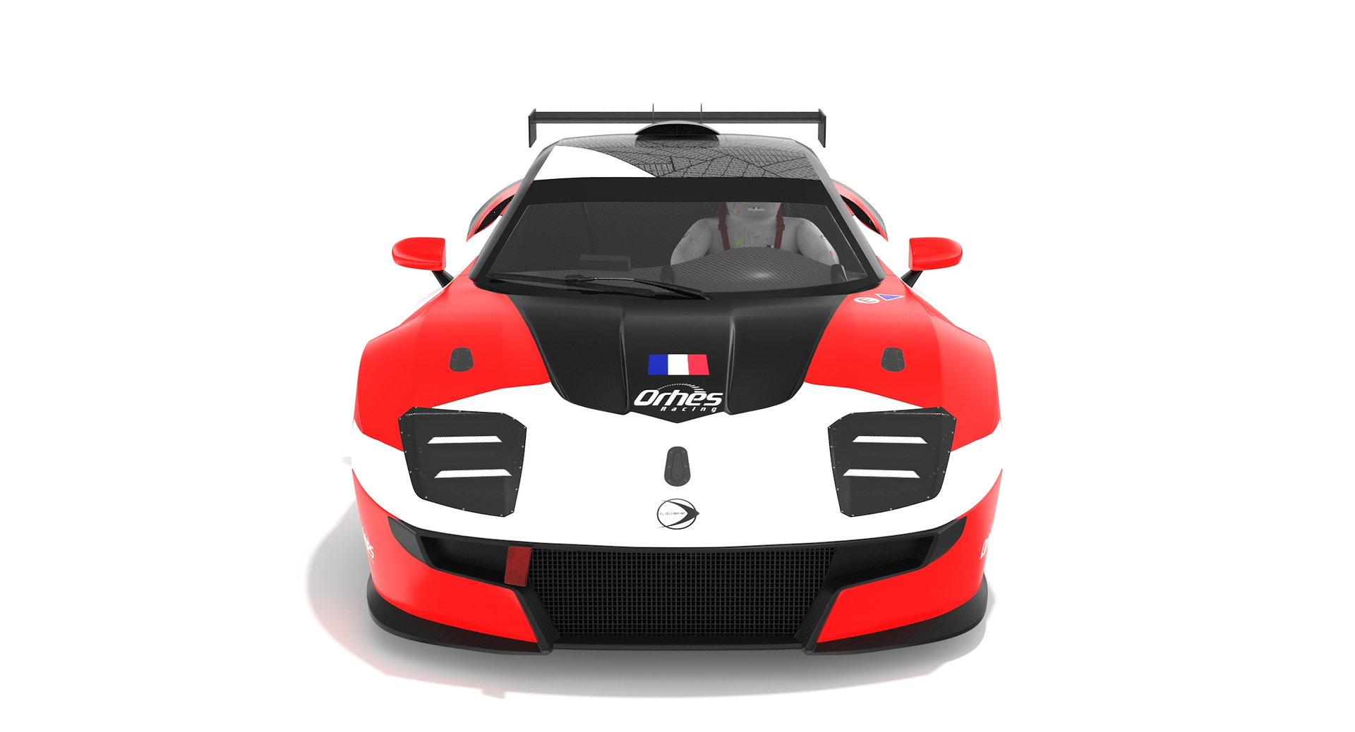 modelo 3d Ligier JS2 R Orhes Racing Team Rojo - TurboSquid 2206714