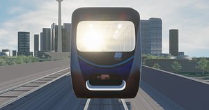 jakarta mrt 3D model