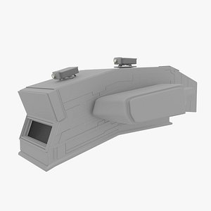 Scifi Spaceship 3D model