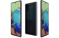 Samsung Galaxy A71 5G Black Low Poly