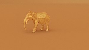 3D elephant sculptures