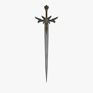 3D Low Poly Sword