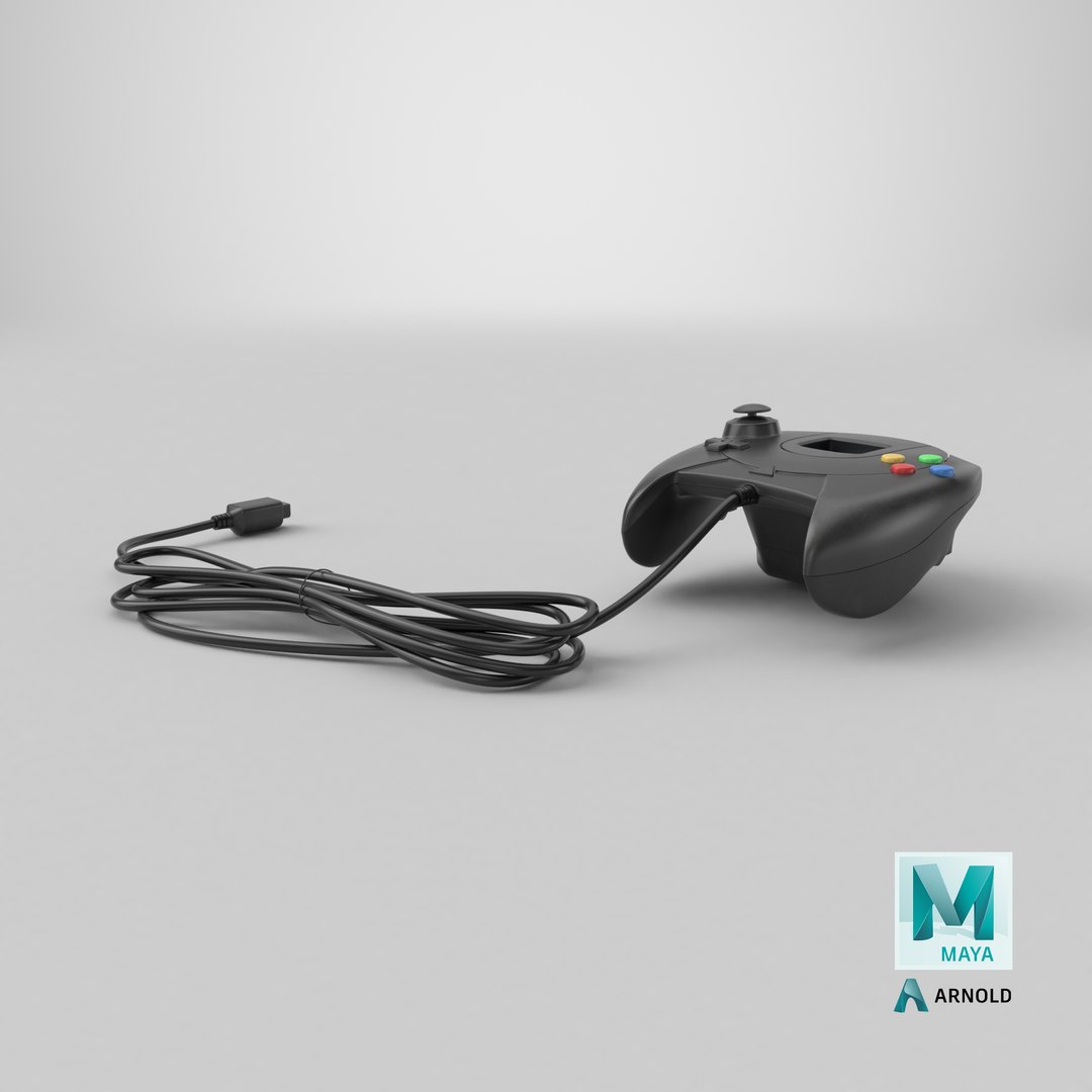 3D Retro Game Controller with Cable Black https://p.turbosquid.com/ts-thumb/NM/JkT1Ou/Af/stemcell_maya_arnold_render/png/1771541519/1920x1080/fit_q87/03dda4b5a2f8283b707e815aeabd693016cb0c4c/stemcell_maya_arnold_render.jpg